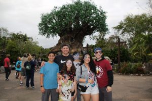 Argueta Family Disneyworld 2018 Spring Break Vacation Animal Kingdom Tree of Life