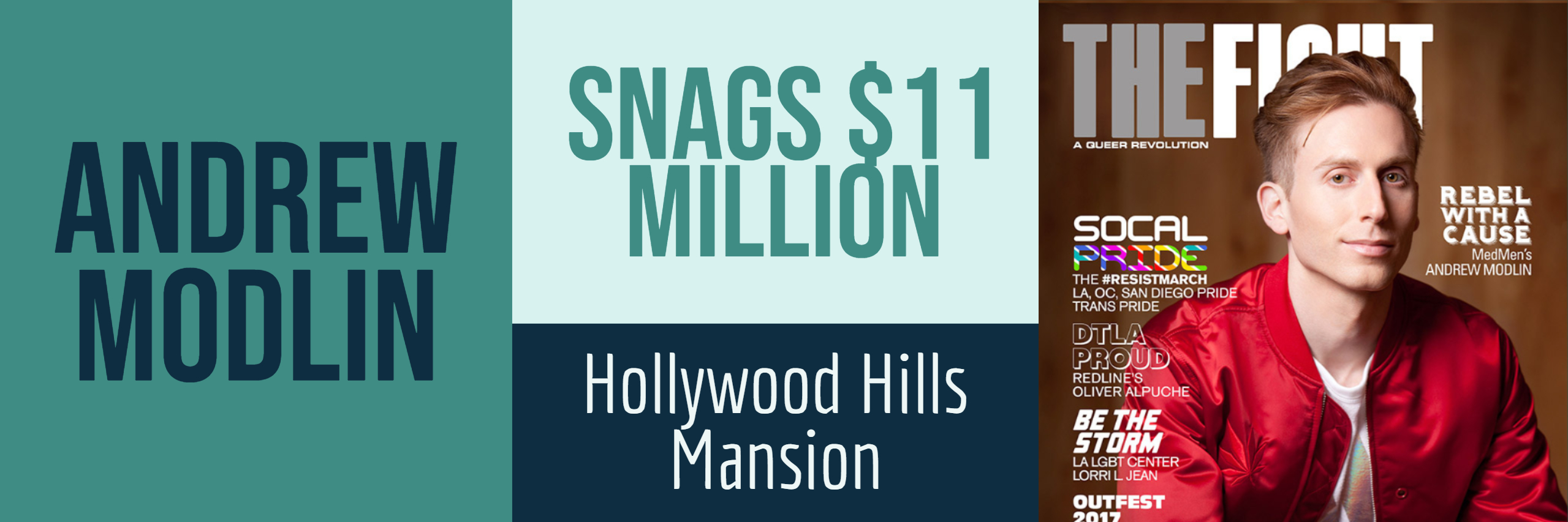 Andrew Modlin Snags $11 Million Hollywood Hills Mansion