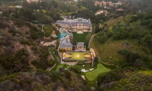 Talk to Paul TTP Mark Wahlberg Lists His Beverly Hills European Mansion for $87.5Million Aerial